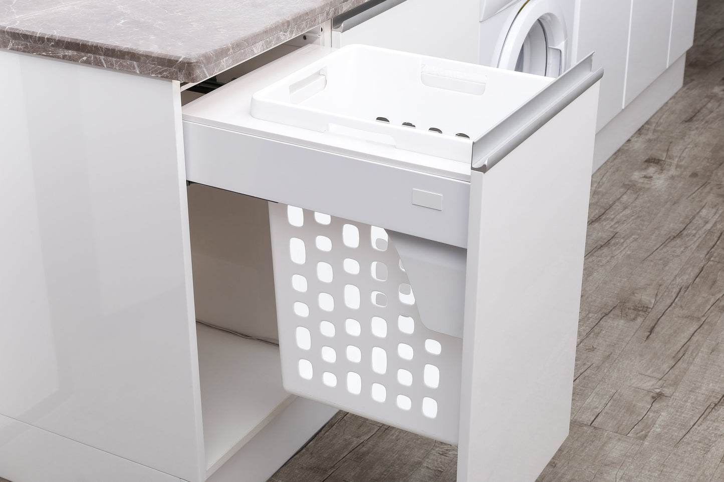 Pull Out Hamper Drawer- 400mm cabinet