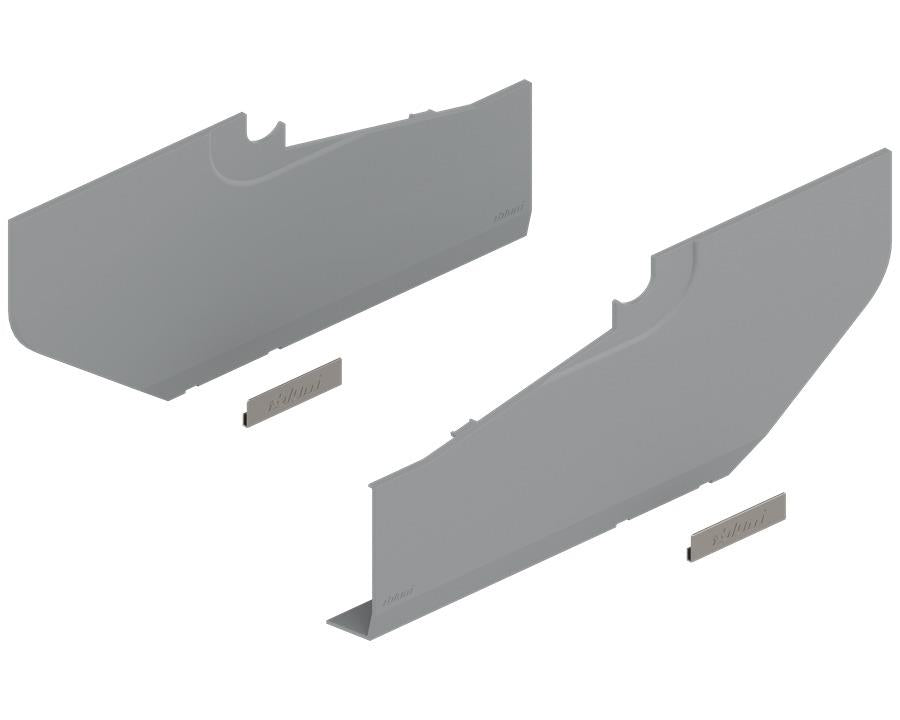 Blum AVENTOS Overhead Stay HS Cover Plate in Light Grey Not compatible with SERVO-DRIVE by W&B