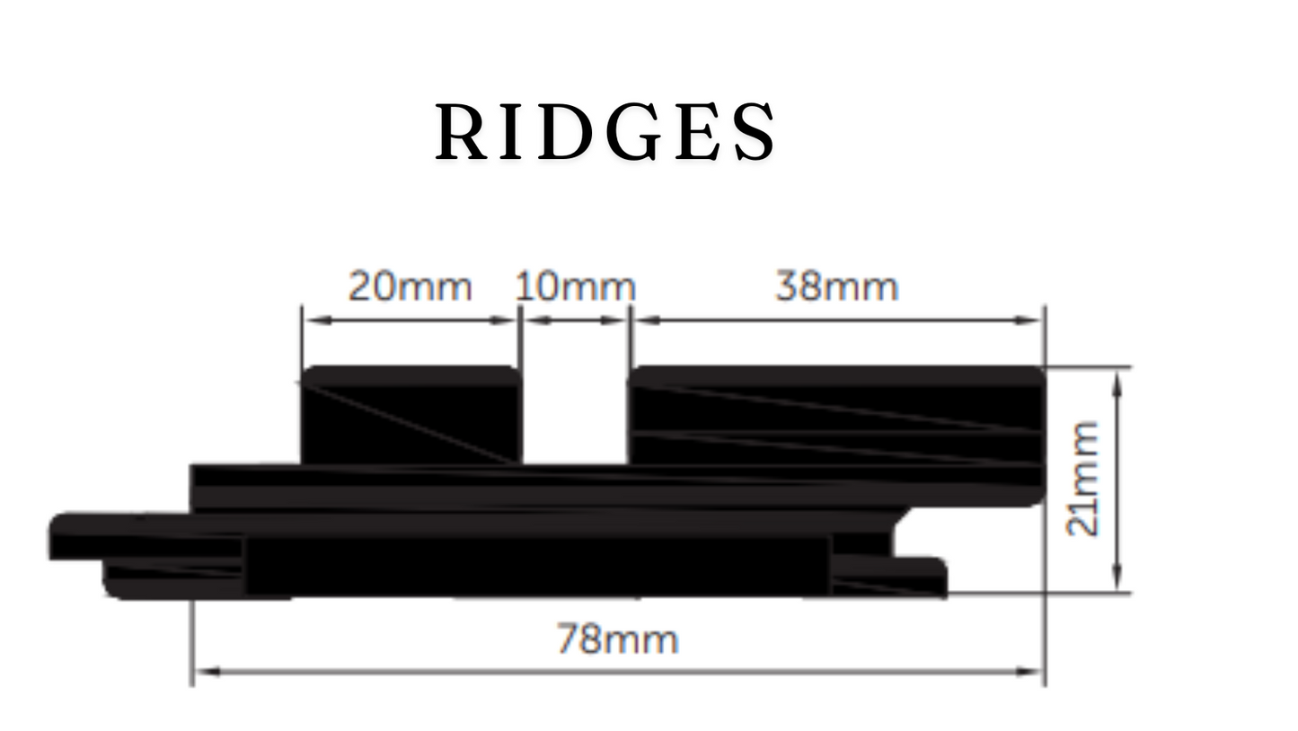 Ridges Porta Timber Battens | 2.7m - 78mm x 21mm