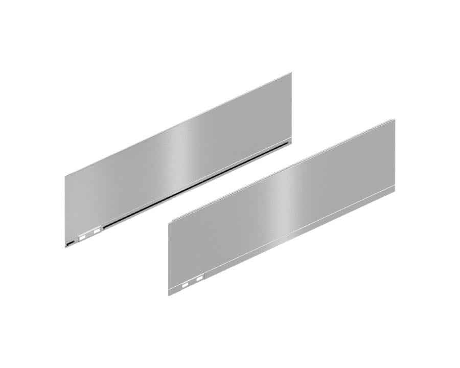 Blum LEGRABOX special edition side decorative elements C Height Stainless Steel 550mm 770C550AI by W&B