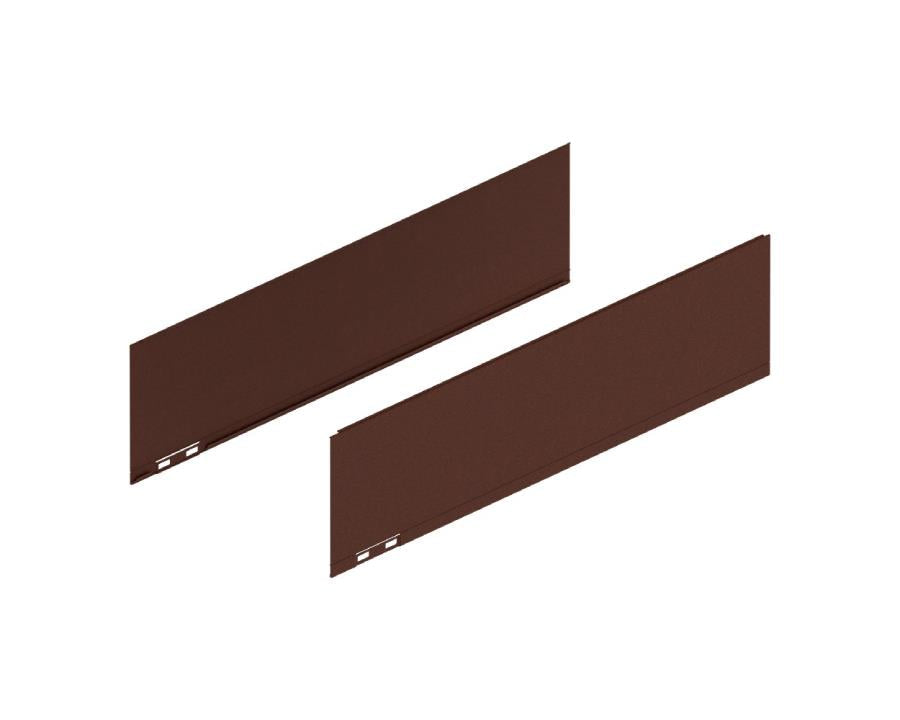 Blum LEGRABOX special edition side decorative elements C Height Noble Rust 550mm 770C550AS by W&B