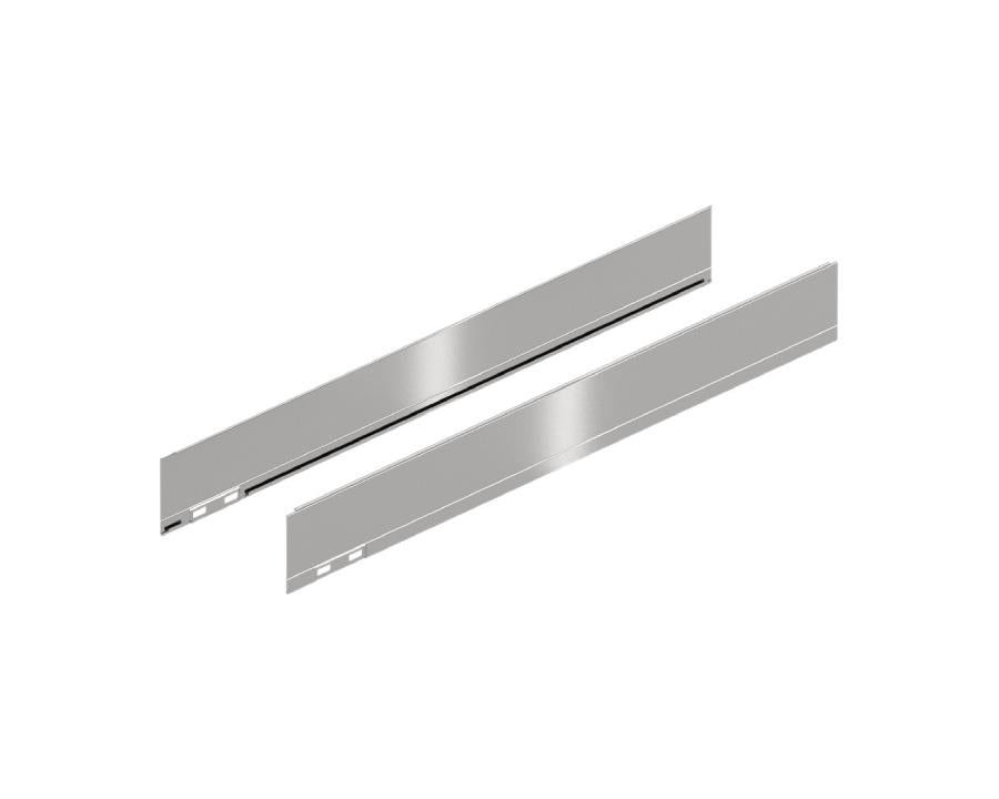 Blum LEGRABOX special edition side decorative elements M Height Stainless Steel 550mm 770M550AI by W&B