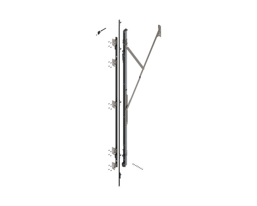 Blum Revego Uno Hinge Bracket Set with TIP-ON for Pocket Height 1807 – 1956mm. Right. 801T1000.R2 by W&B