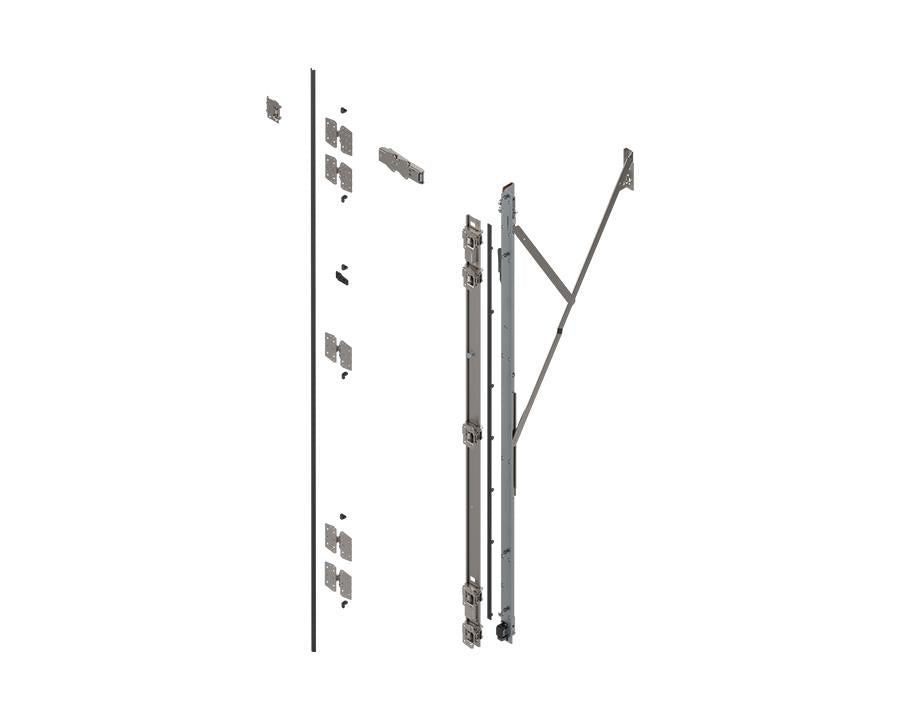 Blum REVEGO duo Hinge Bracket Set with TIP-ON for pocket height 2107 – 2256mm. Right. 802T3000.R2 by W&B