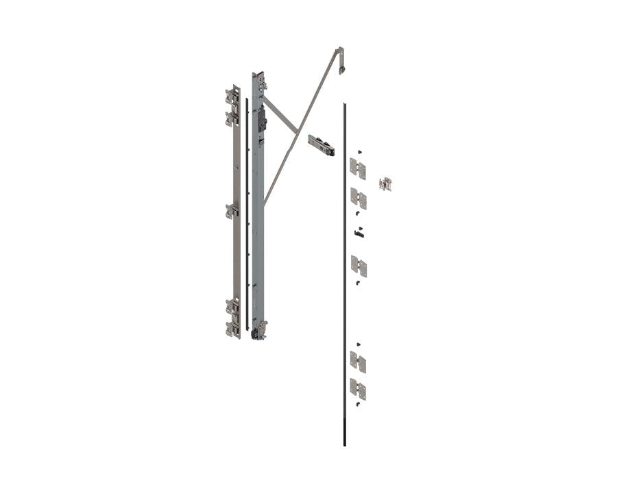 Blum Revego Duo Hinge Bracket Set with TIP-ON for pocket height 2857 – 2999mm. Left. 802T8000.L2 by W&B