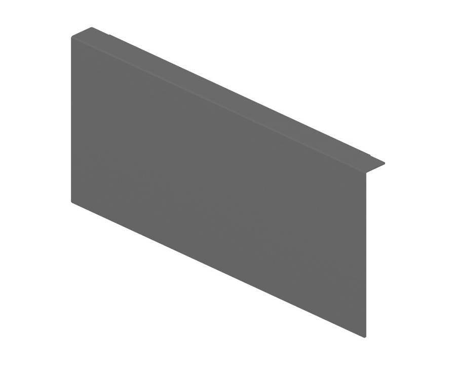 Blum AMBIA-LINE Back Adapter 1 C Height 177mm Orion Grey Size: 242mm by W&B