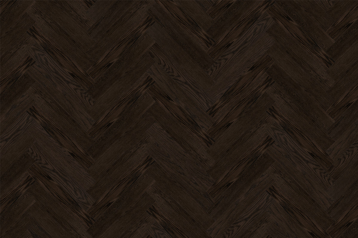 Charcoal | Herringbone Engineered Flooring | Coswick