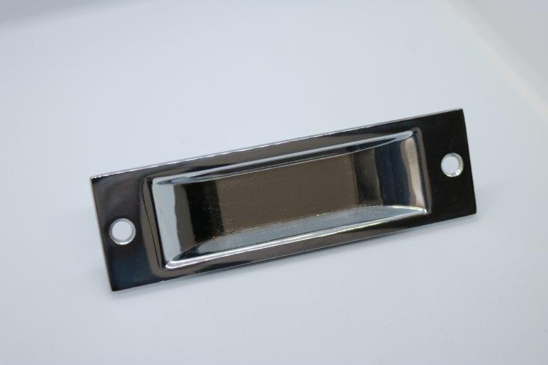Chrome Flush Pull Handle 33mm