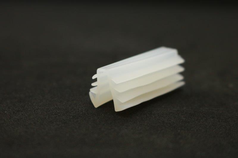 White Glazing Rubber 6mm Shower