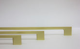 Brushed Gold Craftline D Handle - Contemporary Kitchen Handle