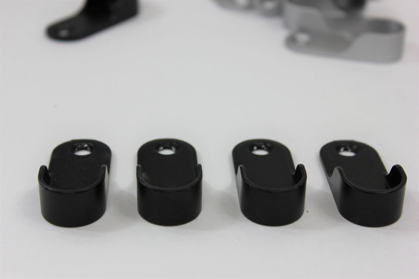 Oval End Flange | 16mm | Brushed Silver