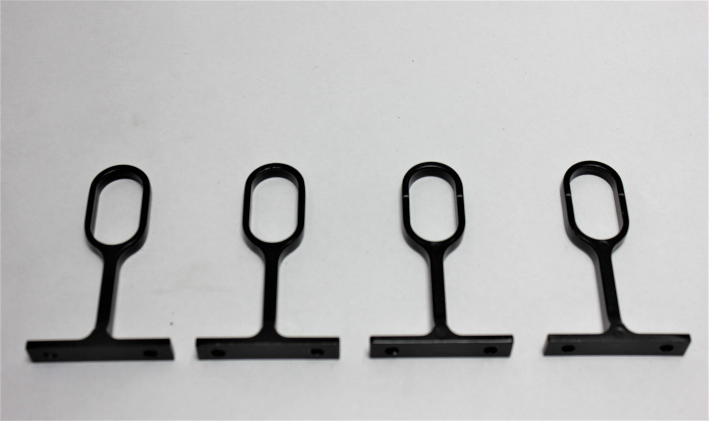 Oval Pillar Centre | 16mm | Brushed Silver