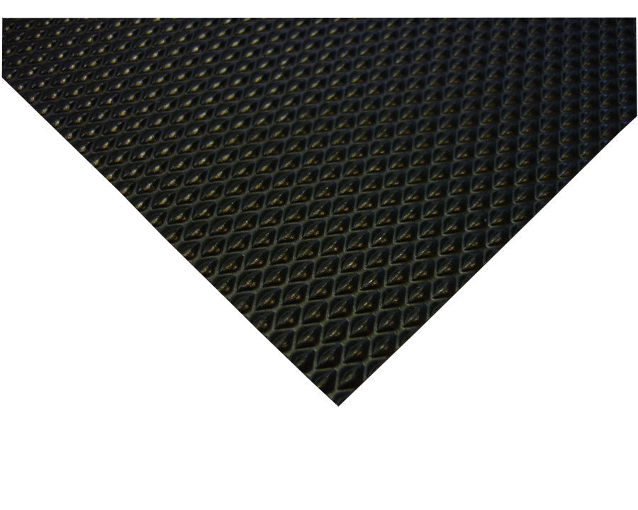 Agoform Non-Slip Drawer Matting/Drawer Liner in Black. Diamond shape. Size: 472mm. Priced per Metre. Sold per 10m roll