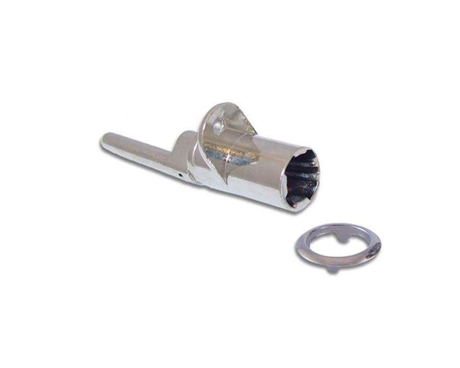 Armstrong Frontal Central Lock Housing. Single Wing. Ø16.5mm x 17.5mm Barrel. For use with Blum CABLOXX by W&B