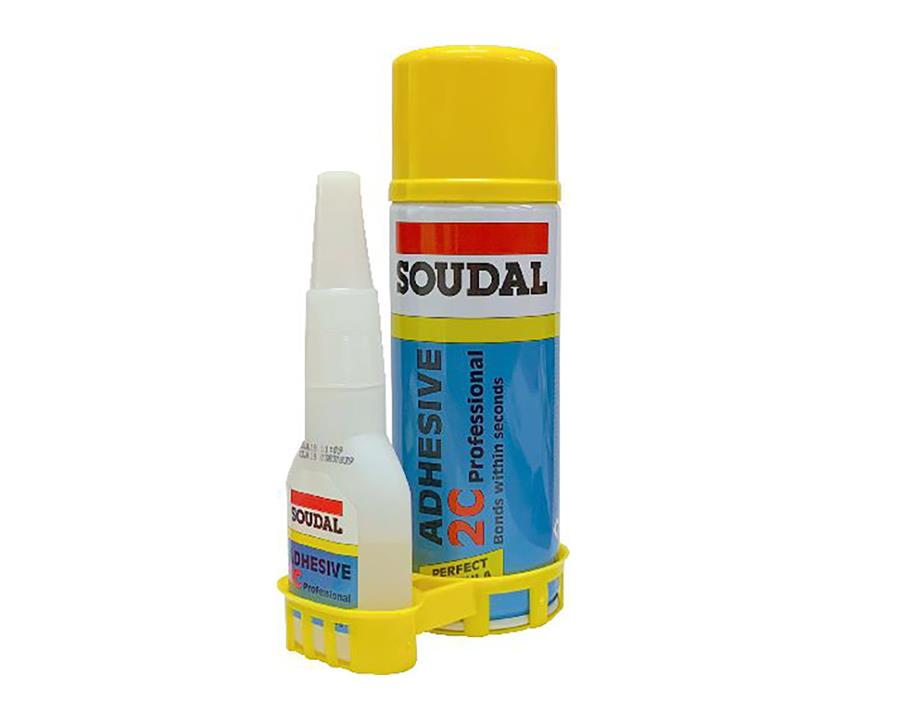 Soudal 2C Adhesive with 100gr Adhesive and 400ml Activator by W&B
