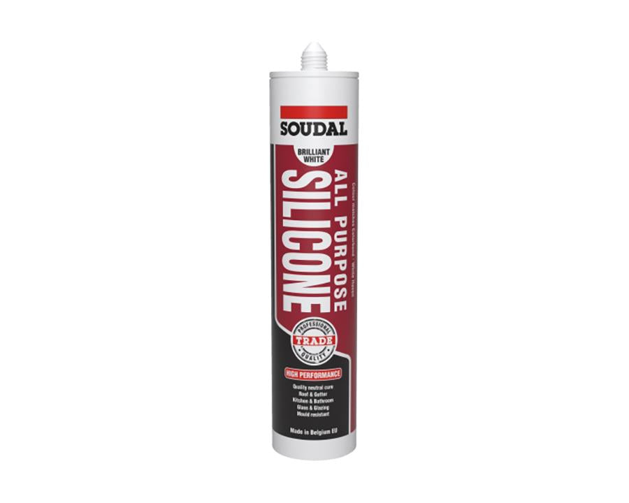 Soudal All Purpose Silicone - Translucent 300ml by W&B