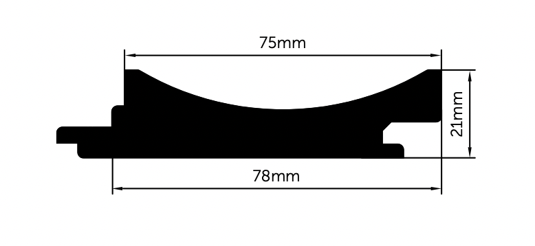 Shade Porta Timber Battens | 2.7m - 78mm x 21mm