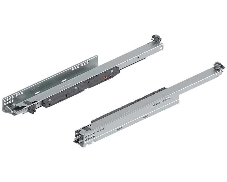 Blum MOVENTO with BLUMOTION S, full extension runner for wooden drawer 40kg. Size: 500mm. Left & Right 760H5000S by W&B
