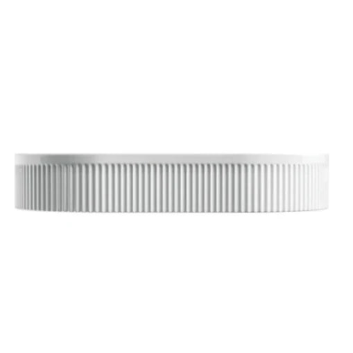Fluted Wash Basin | Matte White | 570MM