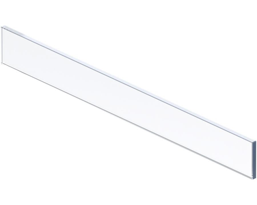 Blum MERIVOBOX Low Clear Front Glass for Inner Pull-Out 600mm by W&B