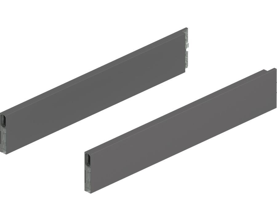 Blum MERIVOBOX BOXCAP Design Element 450mm Orion Grey by W&B