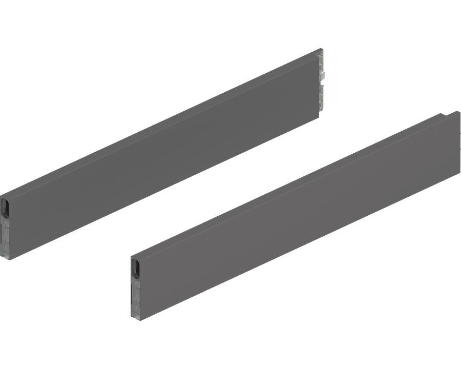 Blum MERIVOBOX BOXCAP Design Element 550mm Orion Grey by W&B