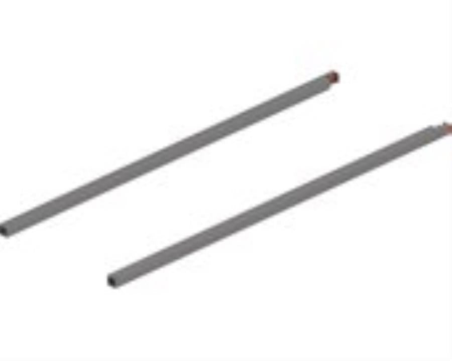 Blum MERIVOBOX Gallery Rail Set for High Fronted Drawers 550mm Indium Grey by W&B