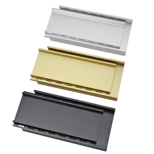 Aluminium Tile Insert Grate | Brushed Silver