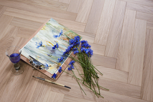Davy's Grey | Herringbone Engineered Flooring | Coswick