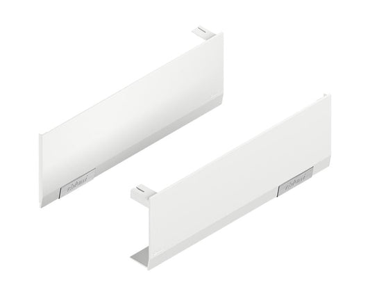 Blum AVENTOS HF top/HS top/HL top Cover Caps in Silk White
