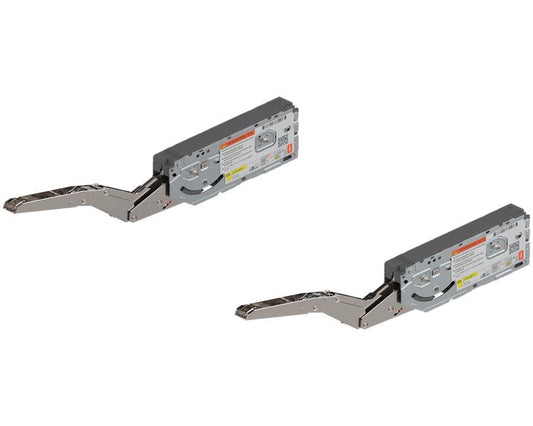 Blum AVENTOS HK top Lift Mechanism Set. Power Factor: 930- 2800. Fixing Method: Pre-Mounted System Screws for Pre Drilled Holes. *Compatible with SERVO DRIVE* 22K2510 by W&B