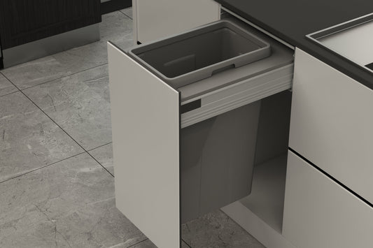 Pull out bins -400mm cabinet