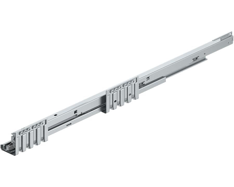 Blum MERIVOBOX Carcase Runner Right Hand Industrial Pack 550mm 40kg. *Must be purchased in pack quantity of 18* 450.55RB by W&B