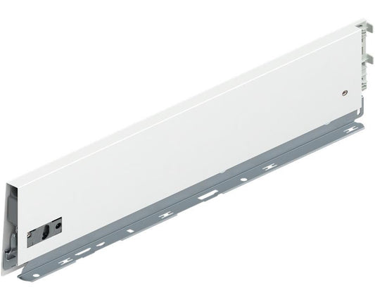 Blum MERIVOBOX K Height Drawer Side Left Hand Industrial Pack Silk White 450mm *Must be purchased in pack quantity of 10 by W&B