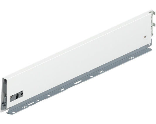 Blum MERIVOBOX K Height Drawer Side Left Hand Industrial Pack Silk White 500mm *Must be purchased in pack quantity of 10 by W&B