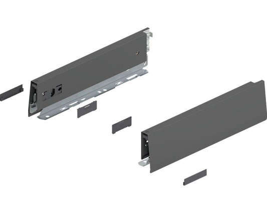 Blum MERIVOBOX M Height Drawer Sides Orion Grey 350mm 470M3502S by W&B