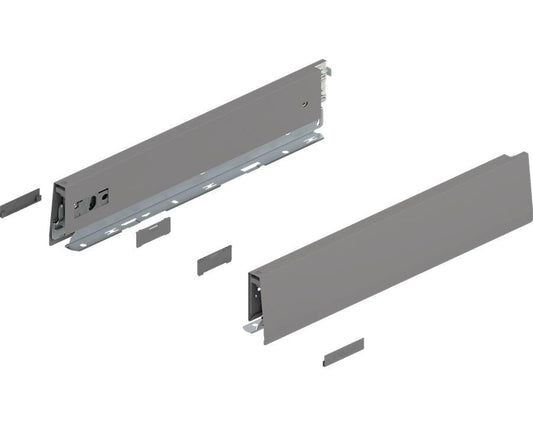 Blum MERIVOBOX M Height Drawer Sides Indium Grey 350mm by W&B