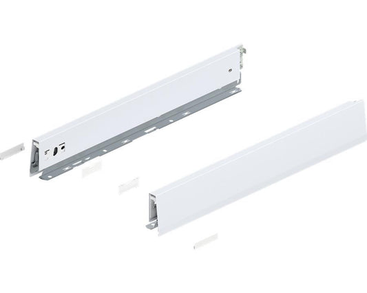 Blum MERIVOBOX M Height Drawer Sides Silk White 500mm by W&B