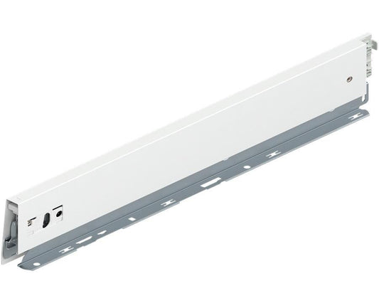 Blum MERIVOBOX M Height Drawer Side Left Hand Industrial Pack Silk White 450mm *Must be purchased in pack quantity of 20 by W&B