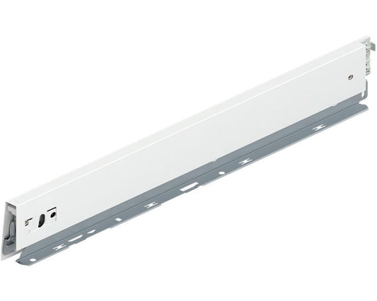 Blum MERIVOBOX M Height Drawer Side Left Hand Industrial Pack Silk White 500mm *Must be purchased in pack quantity of 20 by W&B