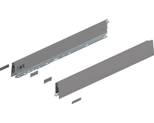 Blum MERIVOBOX M Height Drawer Sides Indium Grey 600mm by W&B