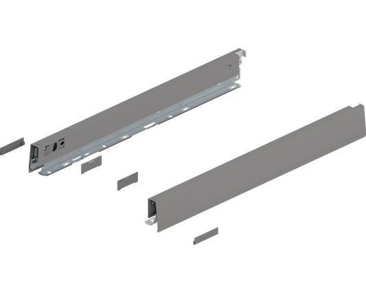 Blum MERIVOBOX N Height Drawer Sides Indium Grey 500mm by W&B