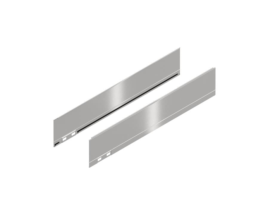 Blum LEGRABOX special edition side decorative elements M Height Stainless Steel 450mm 770M450AI by W&B