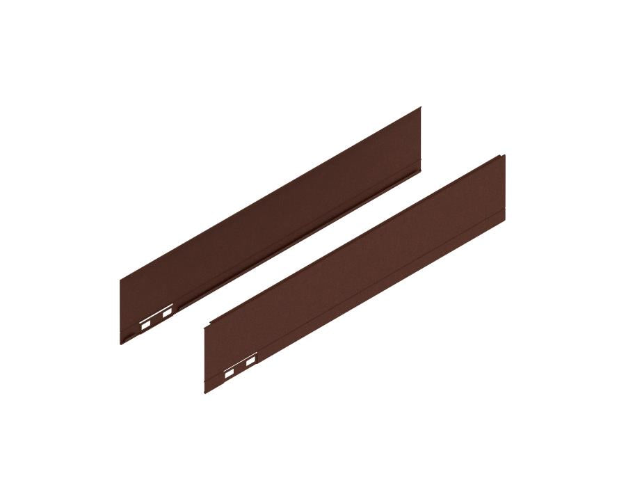 Blum LEGRABOX special edition side decorative elements M Height Noble Rust 450mm 770M450AS by W&B