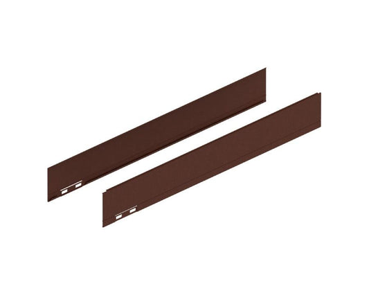 Blum LEGRABOX special edition side decorative elements M Height Noble Rust 500mm 770M500AS by W&B