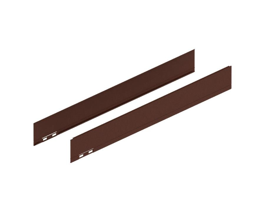 Blum LEGRABOX special edition side decorative elements M Height Noble Rust 550mm 770M550AS by W&B