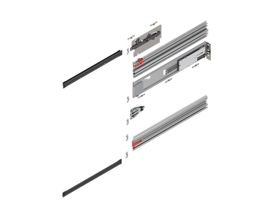 Blum REVEGO uno Pocket Profile Set. Nominal Length: 800mm. Right. 801P800E.R2 by W&B