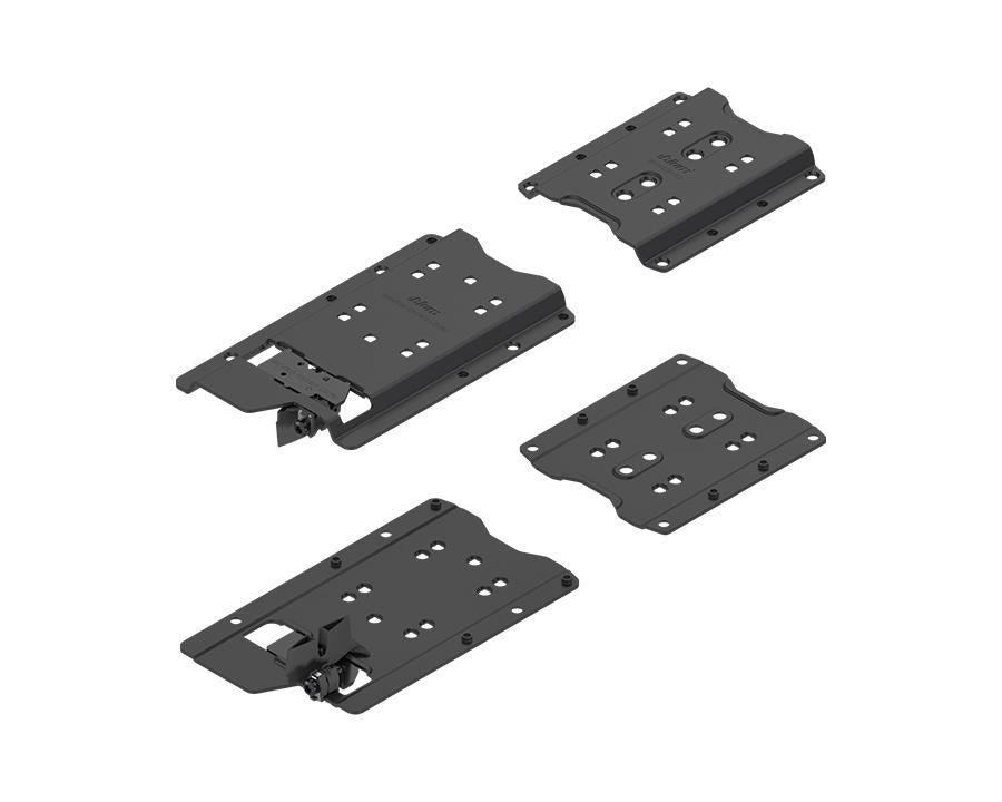 Blum REVEGO uno Pocket Connector Set For Application Without Plinth. For Pocket Side Thickness 15 to 19mm. Left. 801V605B.L1 by W&B