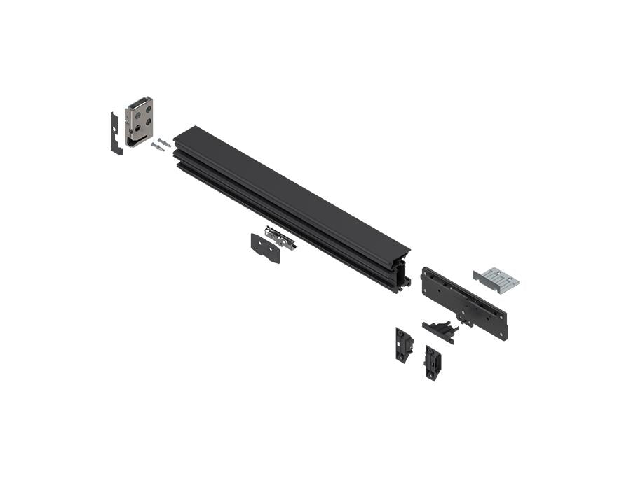 Blum REVEGO duo Assembly for one single door and double door combined. Internal width within the application single door: 700mm. Right. 802M7003.R1 by W&B