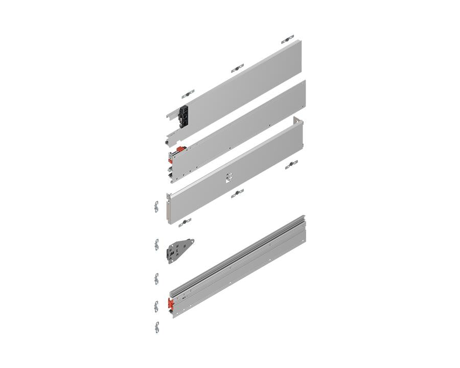 Blum REVEGO duo Pocket Profile Set. Nominal Length: 450mm. Left. 802P450D.L2 by W&B
